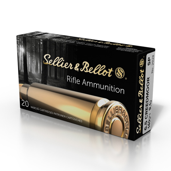 SELLIER & BELLOT AMMO 6.5 CREEDMOOR 140gr SP 20/bx 25/cs