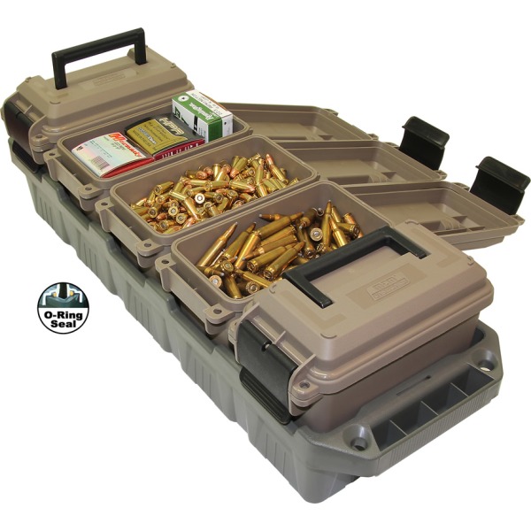 MTM 5-CAN AMMO CRATE w/5 AC15's DKEarth/ARMYGN