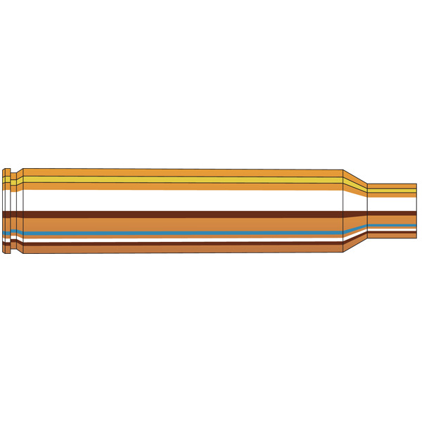 HORNADY BRASS 300 PRC UNPRIMED 50/BX
