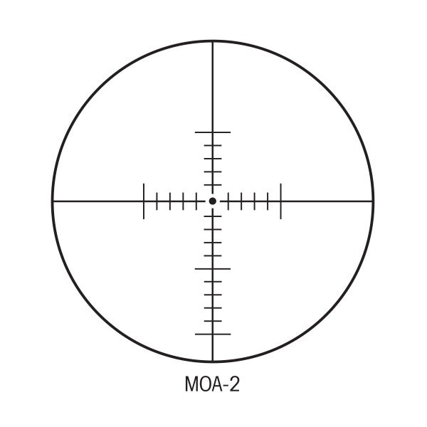 SIGHTRON 6-24x50 SIII LR FFP ZS FFP MOA-2 TACTICAL