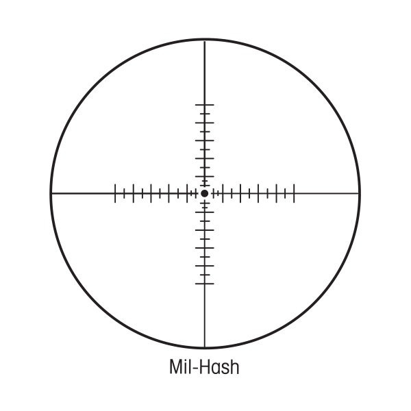 SIGHTRON 6-24x50 SIII LR FFP ZS MIL-HASH TACTICAL