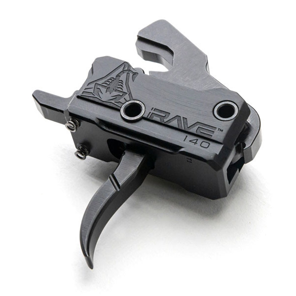 RISE TRIGGER RAVE 140 AR-15 SINGLE STAGE BLACK