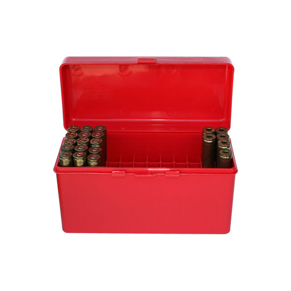 MTM RIFLE FLIP-TOP 60rd 25-06-458MAG/ RED 12/CS