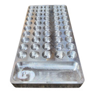 Walberg Precision Flat Aluminum Reloading Block (to .405) Micro