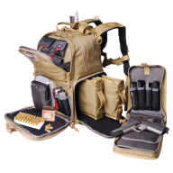 GPS TACTICAL RANGE 3-GUN BACKPACK TAN