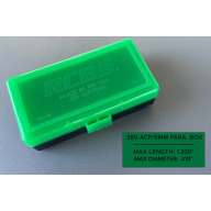 RCBS AMMO BOX 380 / 9MM IMPACT RESISTANT