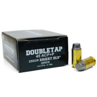 DOUBLETAP AMMO 45 ACP+P 255gr HARDCST SWC SOLID 20/BX