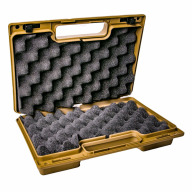 BERRY SINGLE PISTOL CASE 11.38"x7.25"x2.75" TAN