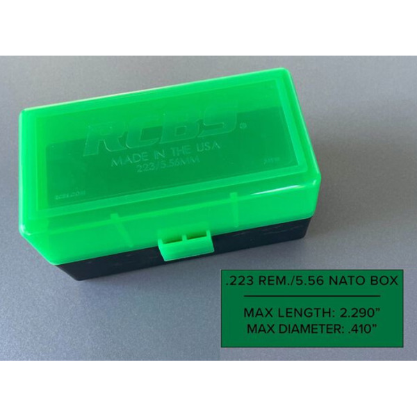 RCBS AMMO BOX 223 / 556 IMPACT RESISTANT