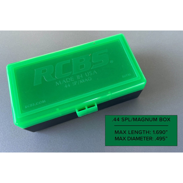 RCBS AMMO BOX 44 MAG IMPACT RESISTANT