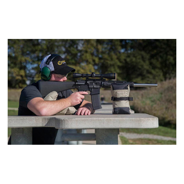Caldwell AR Tactical DeadShot Front & Rear Bag Rest Set, Filled
