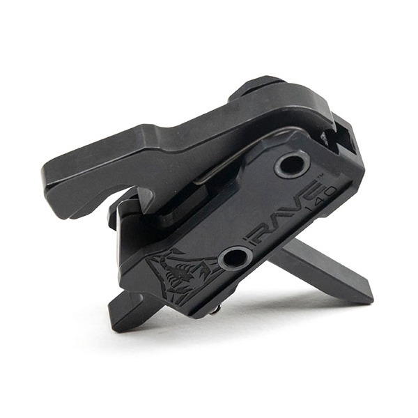 RISE TRIGGER RAVE 140 FLAT AR-15 SNGLSTGE BLACK