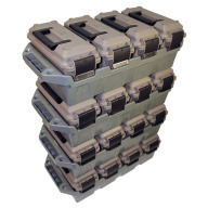MTM 4-CAN AMMO CRATE 30c w/4 AC30T's DKEarth/FGRN