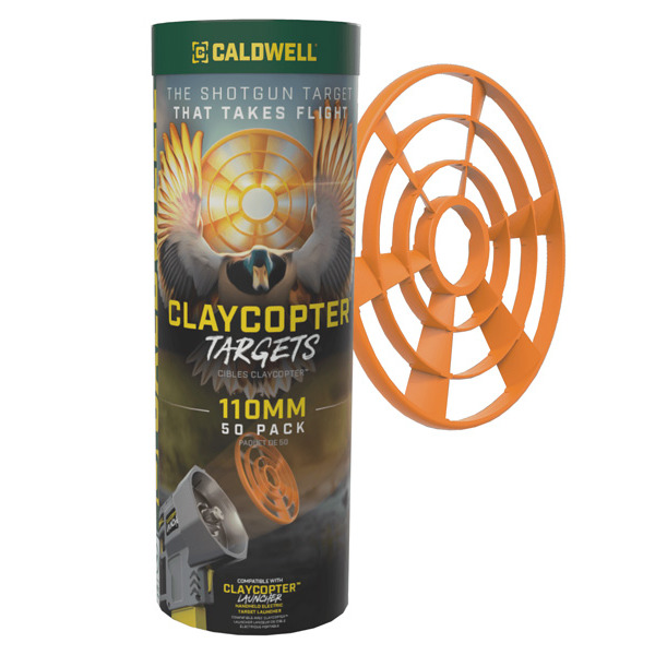 CALDWELL CLAYCOPTER 110mm TARGET - 50/TUBE