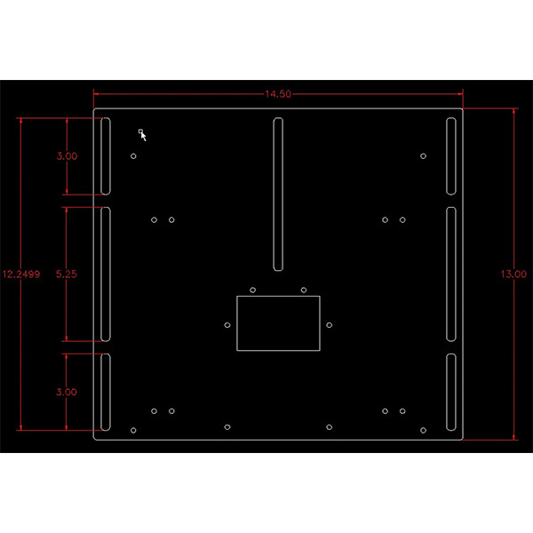INLINE FABRICATION"THE RAILPLATE" MOUNTING/EMBEDDED RAILS/